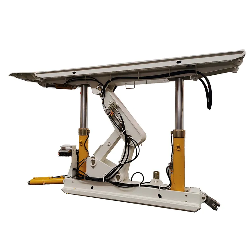 Двухстоечная четырёхзвенная гидравлическая крепь для опережающей поддержки выработок