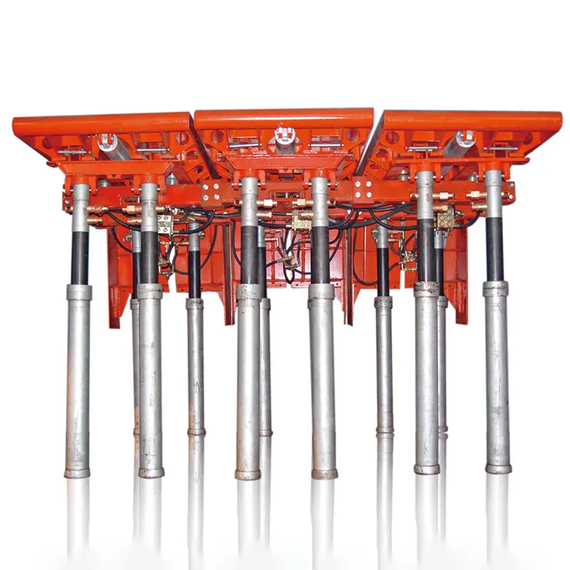 Механизированная крепь комбинированного перемещения с цельной верхняком