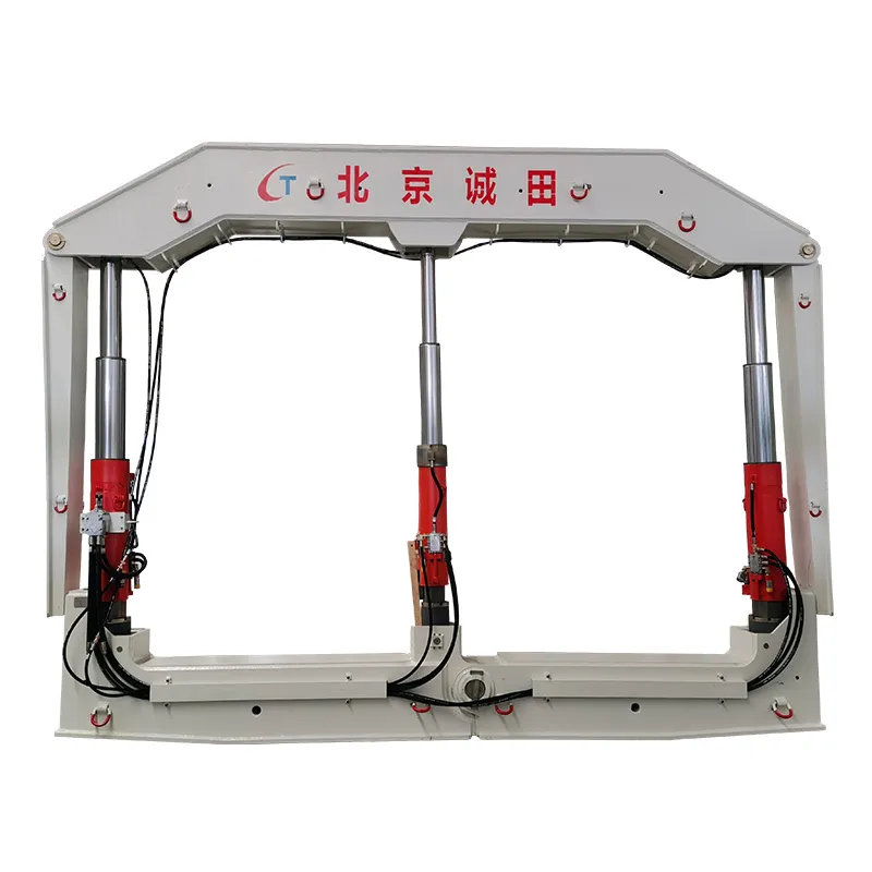 Портальная гидравлическая крепь для опережающей поддержки выработок