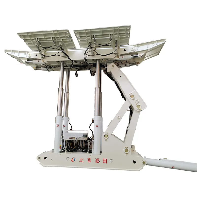 Четырёхстоечная четырёхзвенная гидравлическая крепь для опережающей поддержки выработок