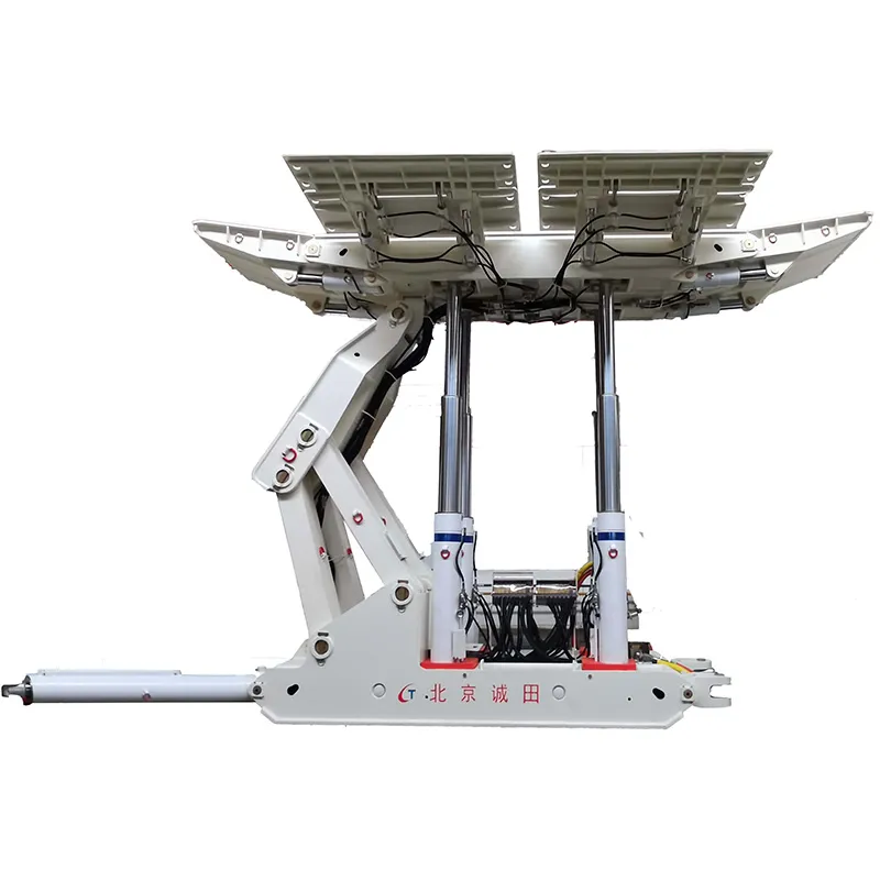 Четырёхстоечная четырёхзвенная гидравлическая крепь для опережающей поддержки выработок