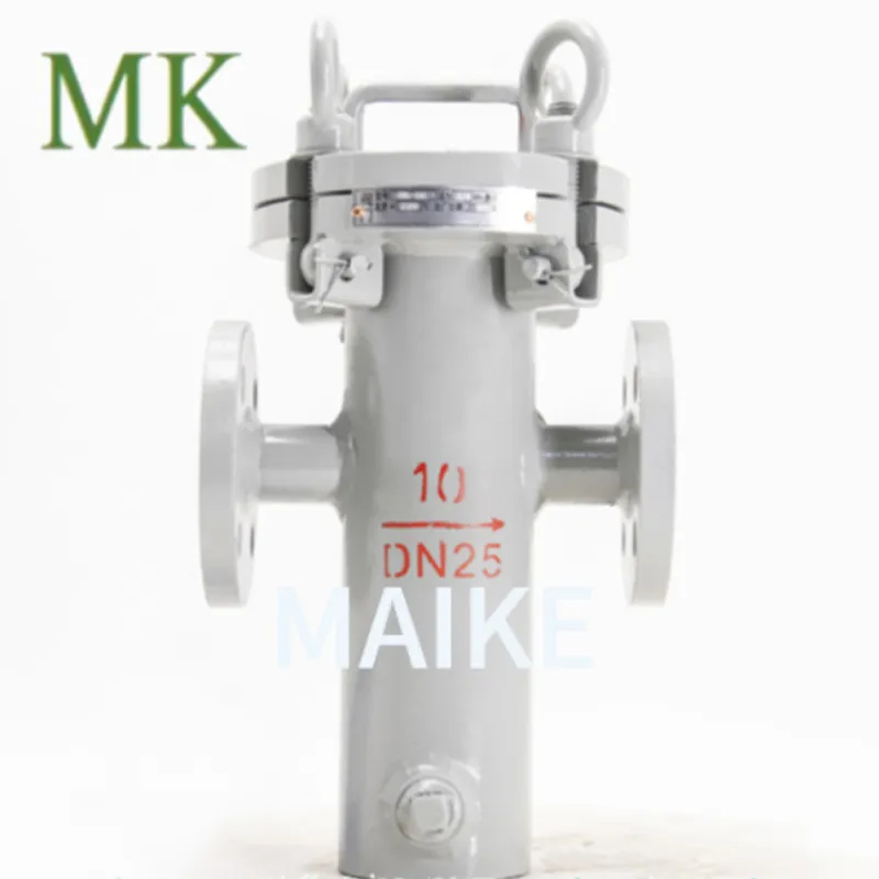 Быстросъёмный корзиночный трубный фильтр