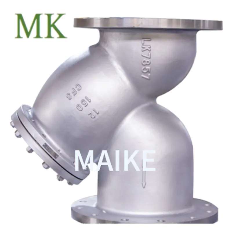 Литый трубный фильтр Y-типа из нержавеющей стали