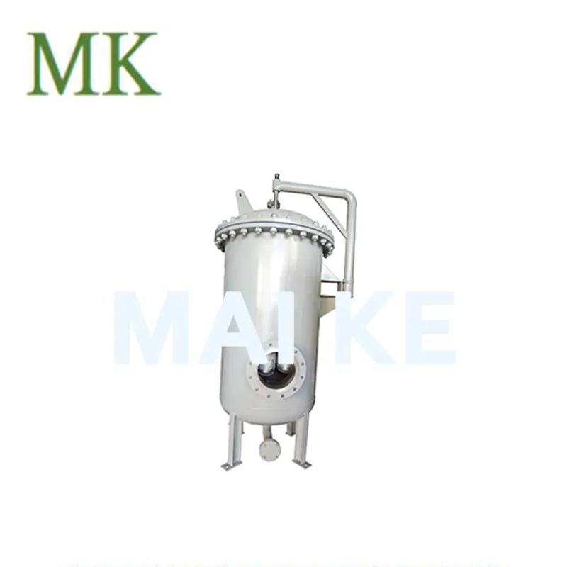 Тонкий фильтр с фильтровальным элементом из спечённой нержавеющей волокнистой ткани типа FI