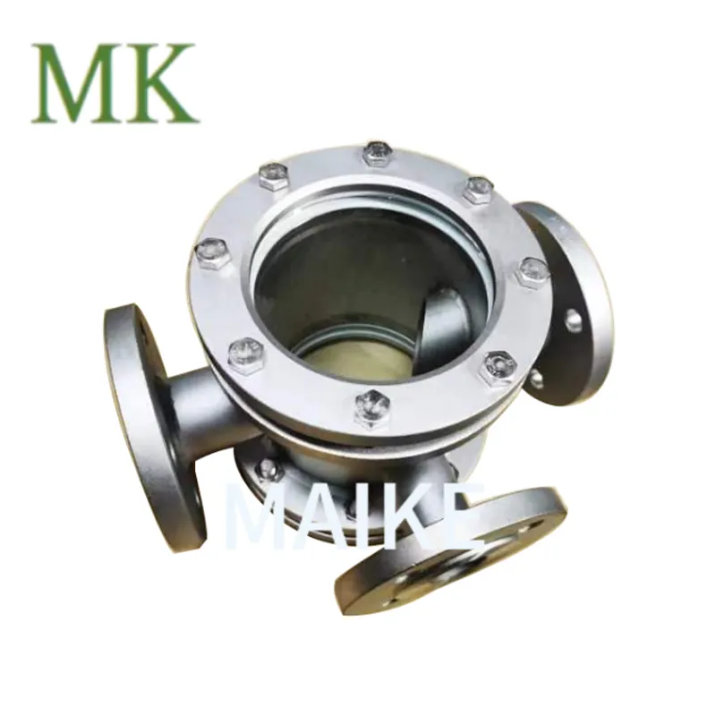 Тройниковое смотровое стекло