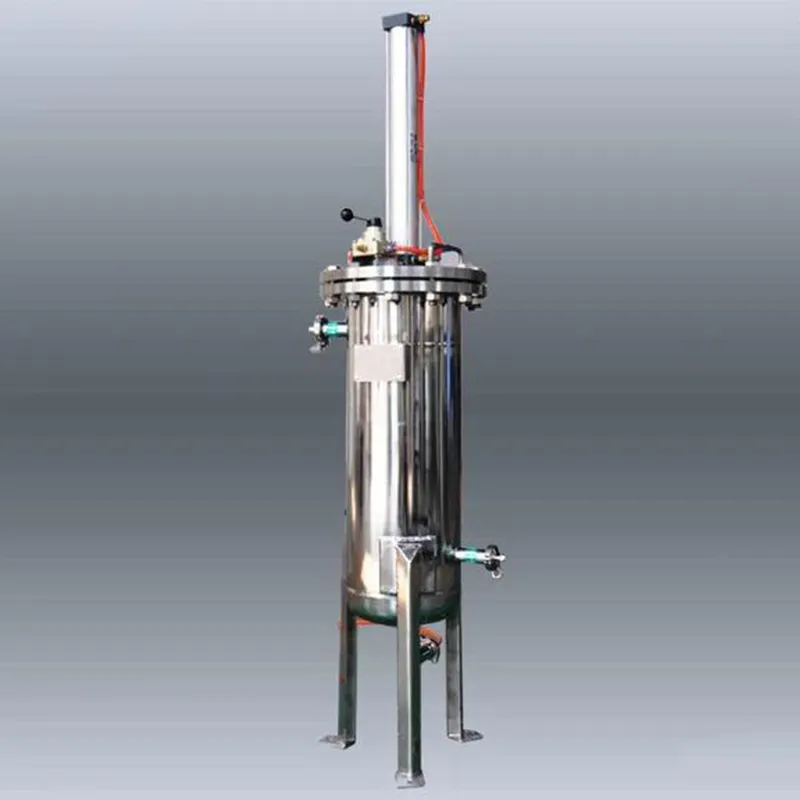 Фильтр с пневматическим скребком