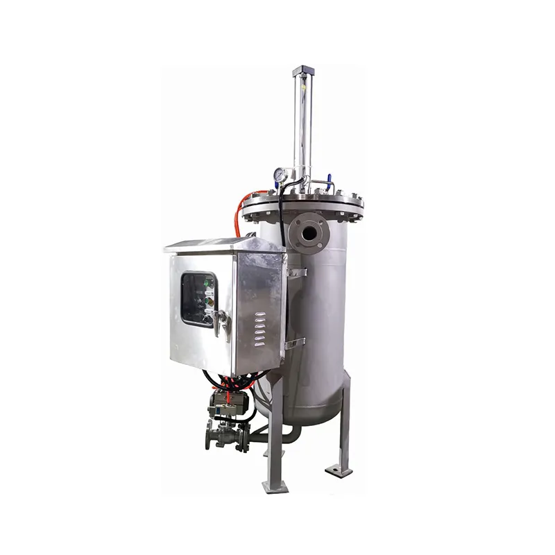 Фильтр с пневматическим скребком