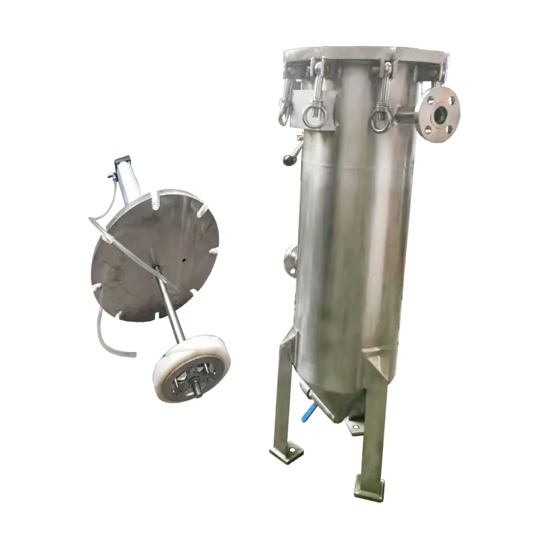 Фильтр с пневматическим скребком