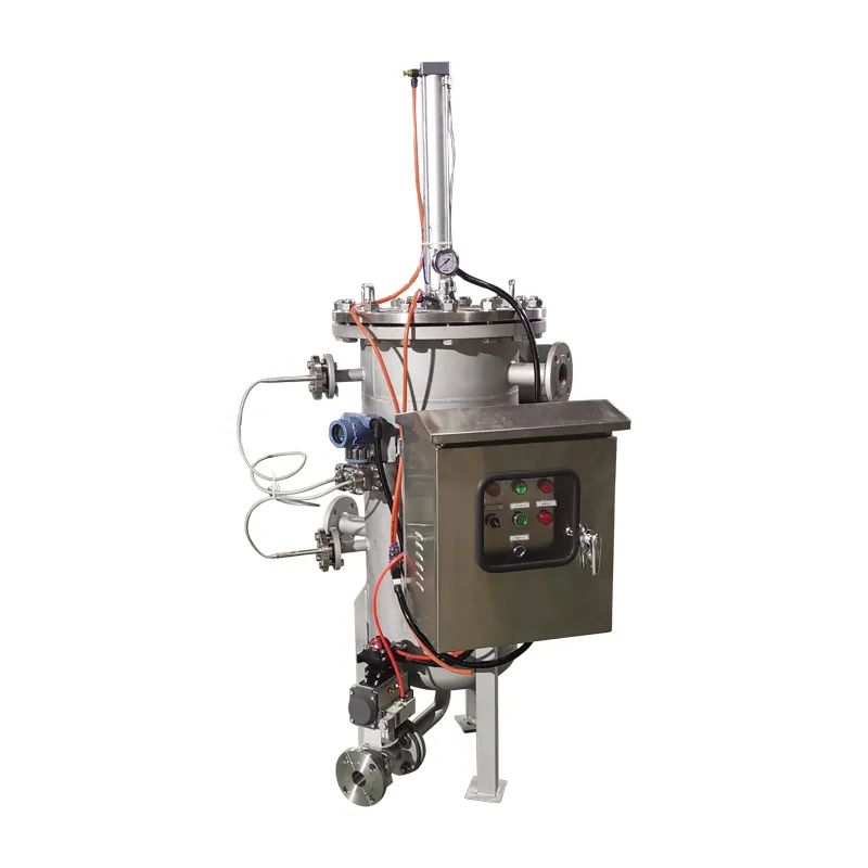 Фильтр с пневматическим скребком