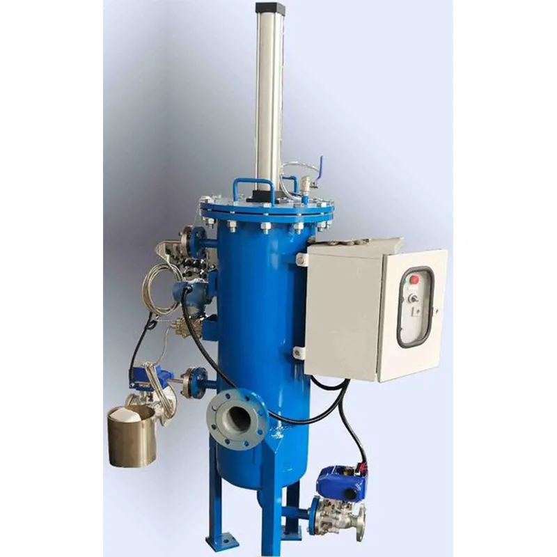 Фильтр с пневматическим скребком