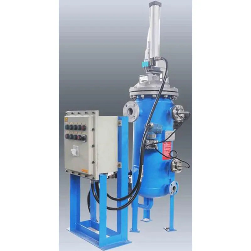 Фильтр с пневматическим скребком