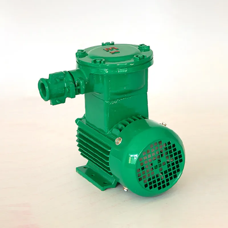 Взрывозащищенный трехфазный асинхронный электродвигатель серии YB3