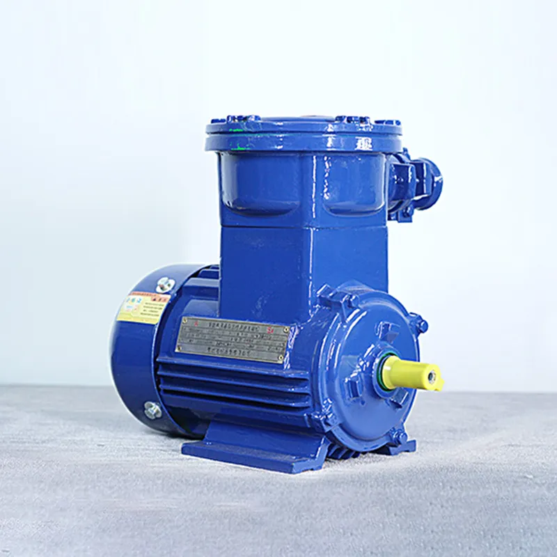 Взрывозащищенный трехфазный асинхронный электродвигатель серии YBX3