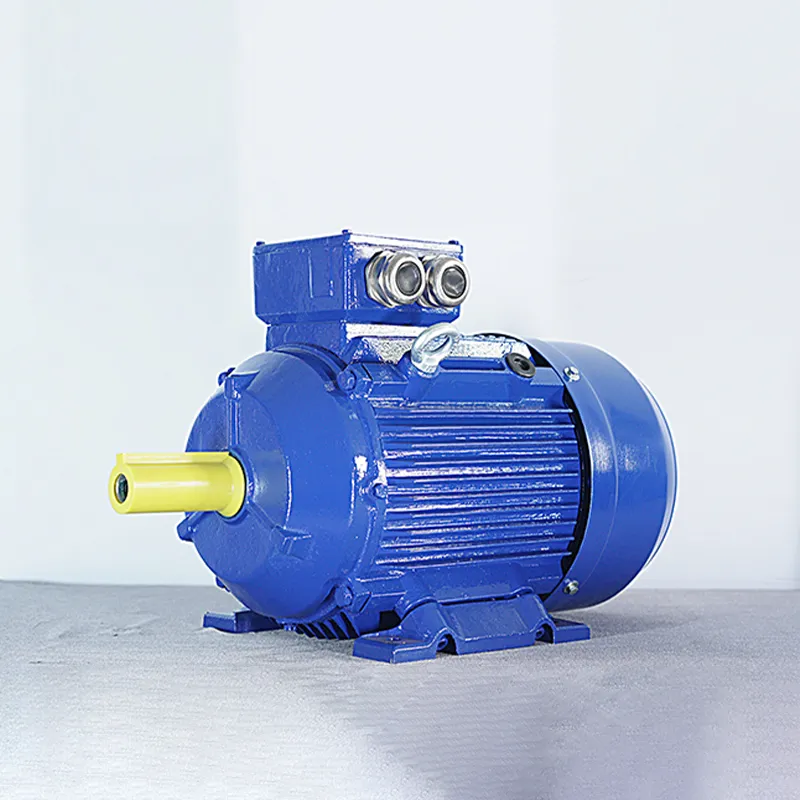 Трехфазный асинхронный электродвигатель серии HuE с подвижными лапами