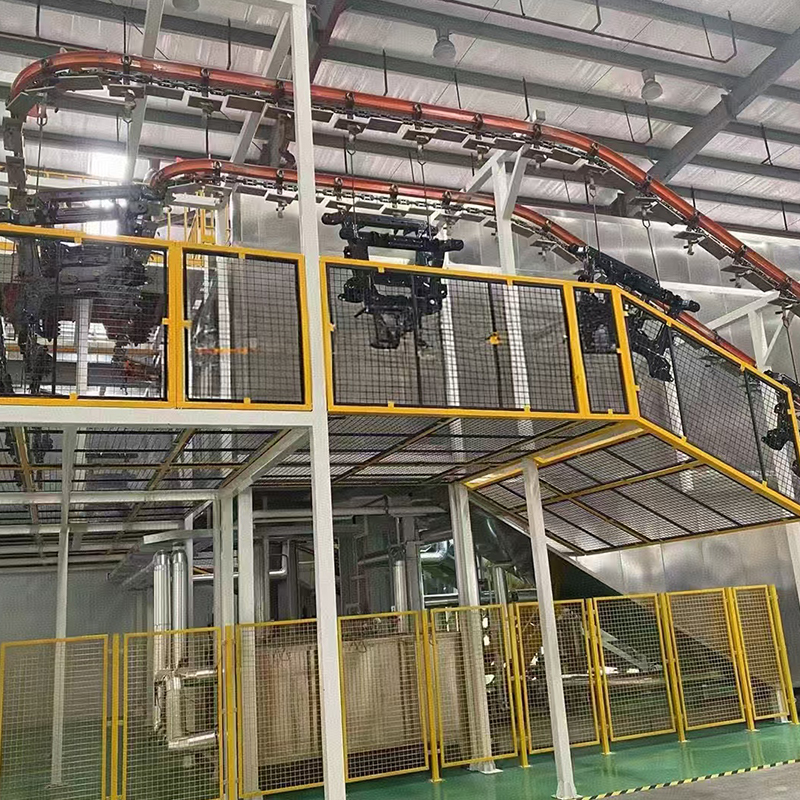 Оборудование для электрофоретической окраски автомобильных шасси