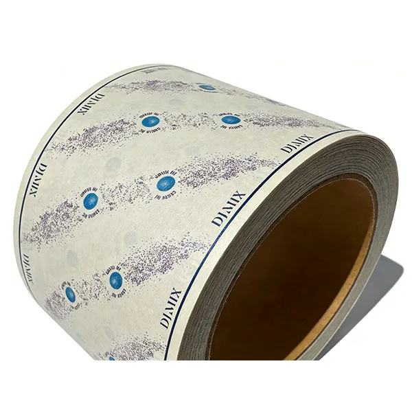 60 мм печать тиснение синей фольгой перфорированный тип мундштучной бумаги