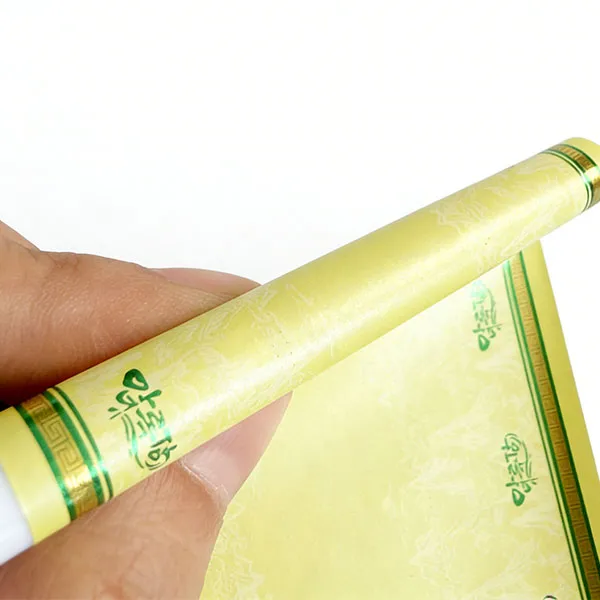 64 мм печать двойное тиснение мундштучная бумага