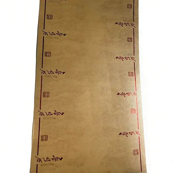 68 мм печать тиснение красной фольгой жемчужный эффект тип мундштучной бумаги