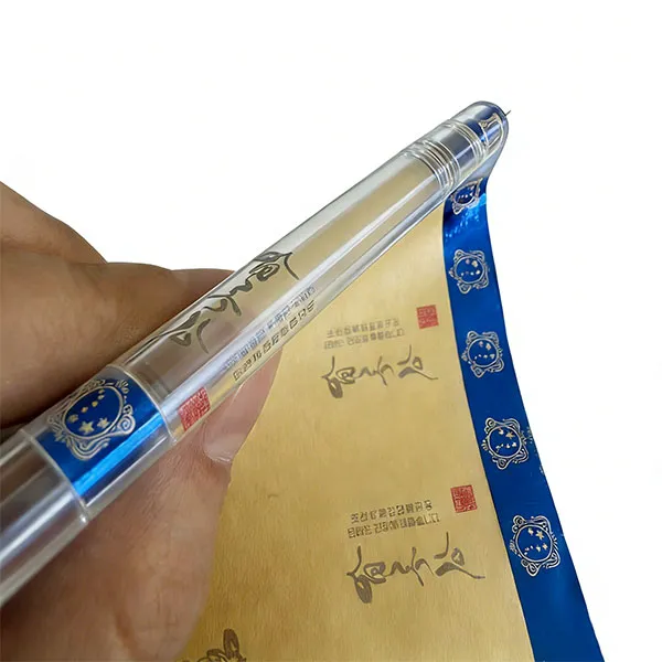 70 мм печать тиснение синей фольгой мундштучная бумага