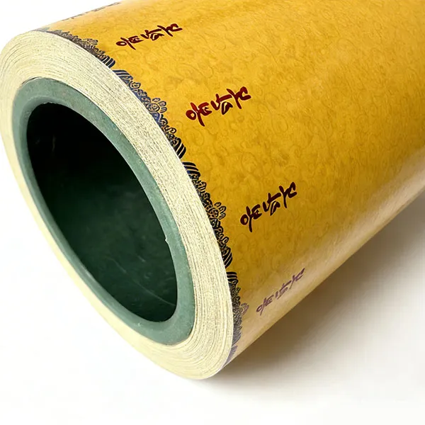 76 мм глянцевая печать тиснение синей фольгой мундштучная бумага