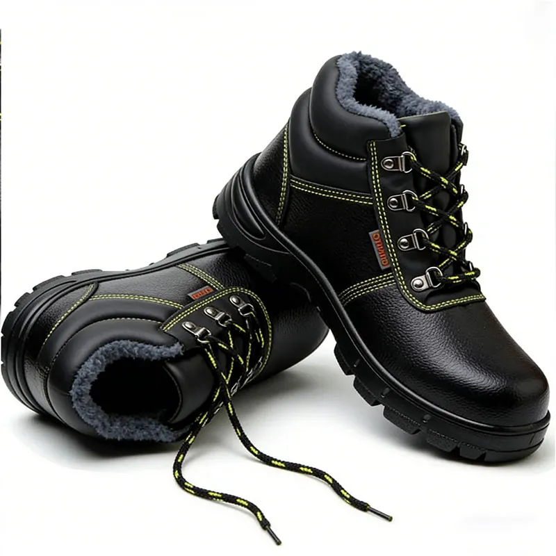 Кожаные ботинки со стелькой, защищающей от проколов