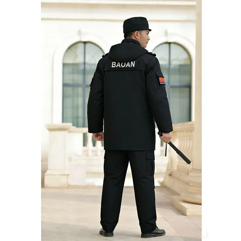 Утеплённая одежда для службы безопасности