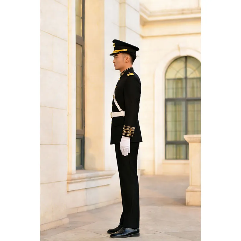 Форменная одежда со стоячим воротником для службы безопасности
