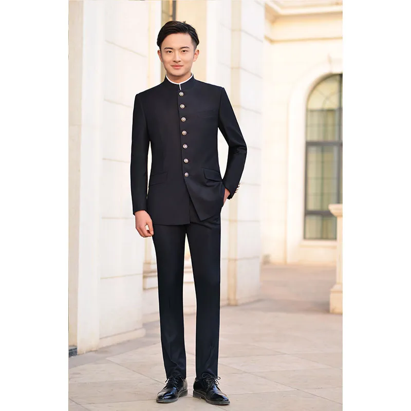 Форменный костюм в стиле Чжуншань для службы безопасности