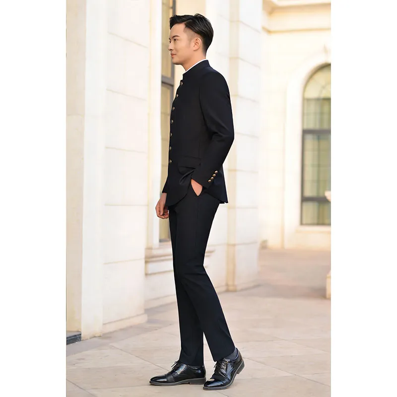 Форменный костюм в стиле Чжуншань для службы безопасности