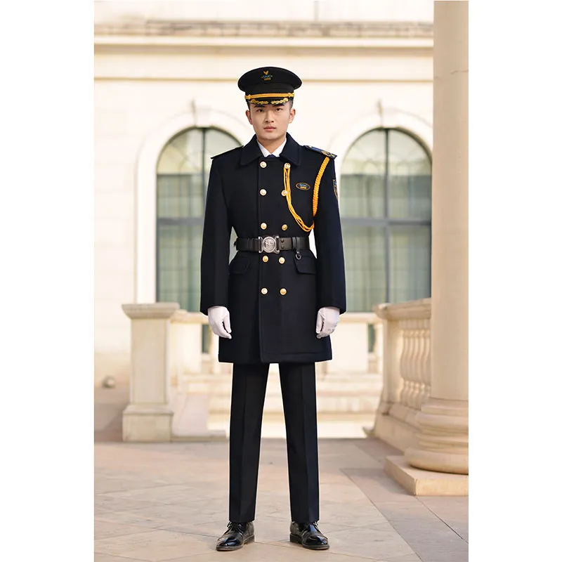 Шерстяное пальто для службы безопасности