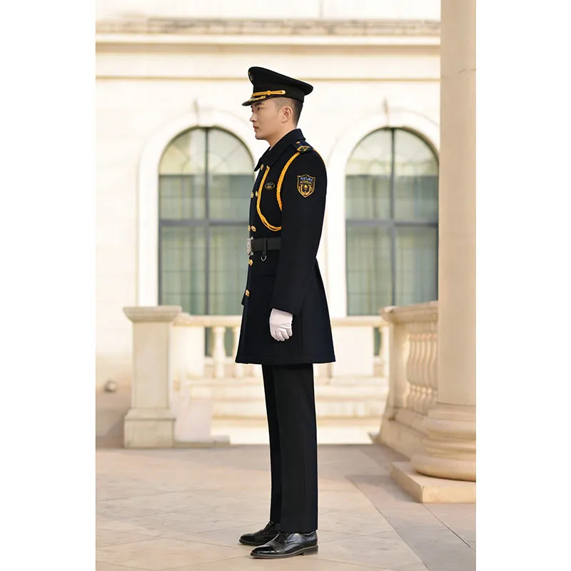 Шерстяное пальто для службы безопасности