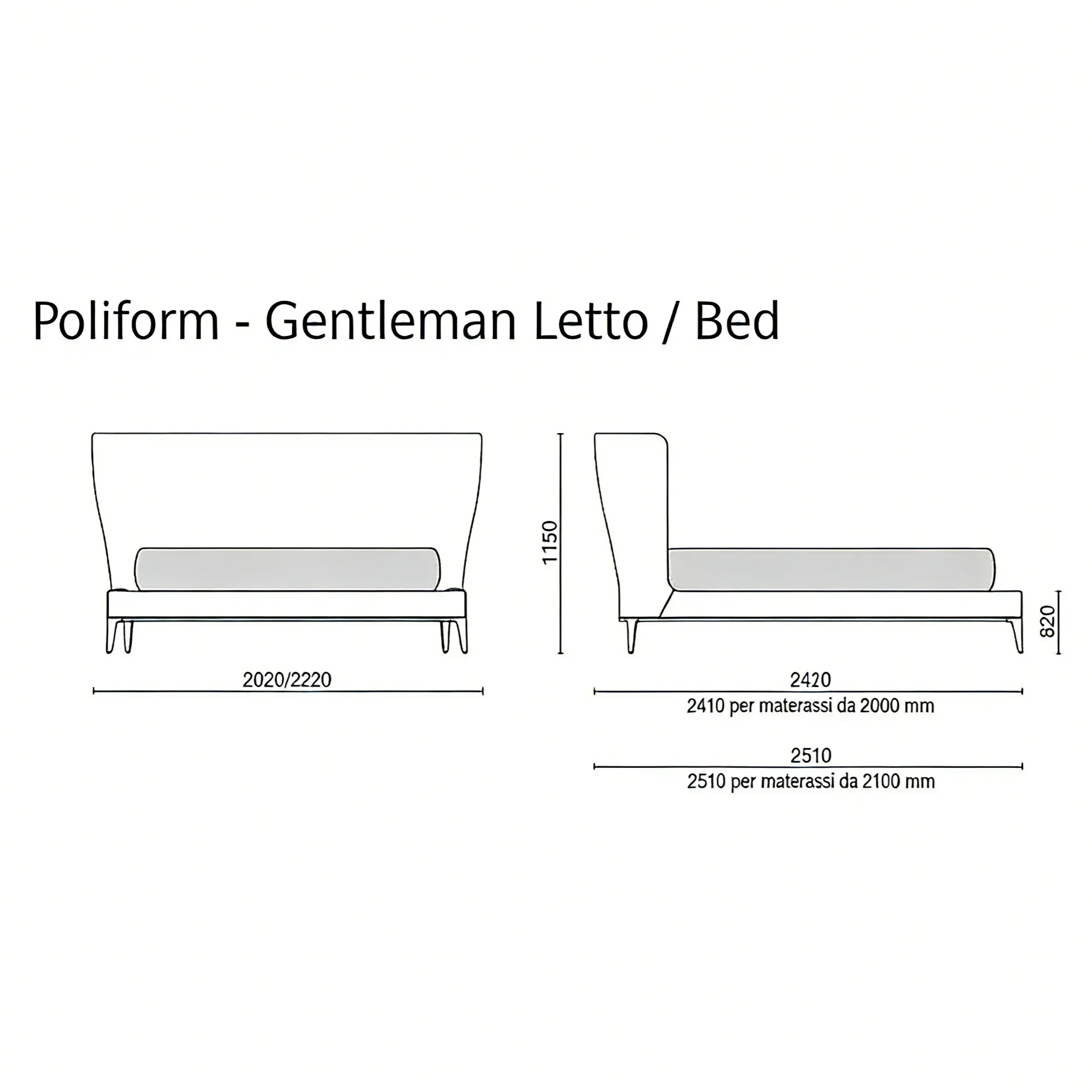 Джентльмен Кровать