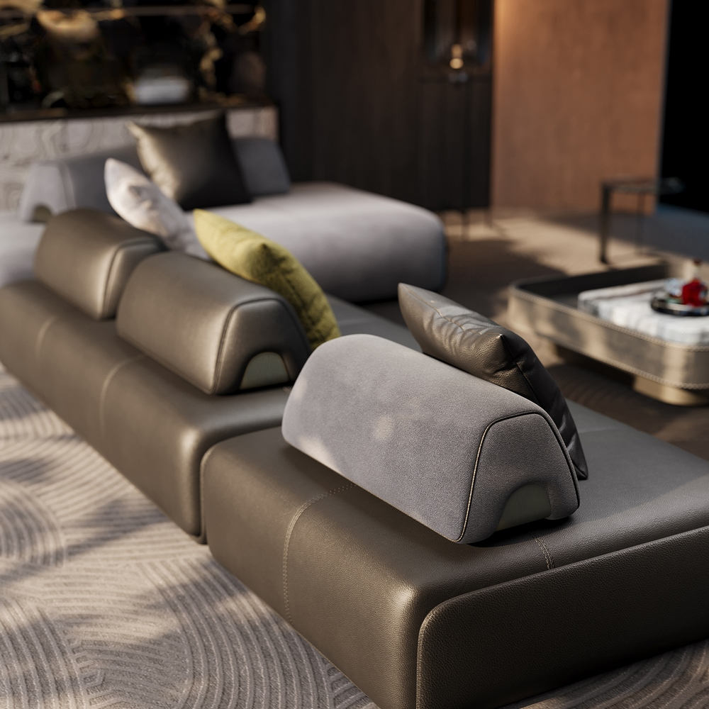 Модульный комбинированный диван “Грань” (Grán’)