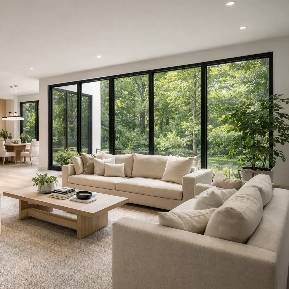 Представление проекта: Сочетание современной архитектуры и природы