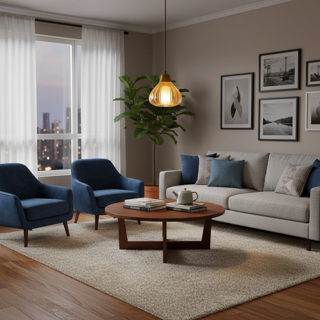 Дизайнерский подвесной светильник из рифленого стекла «Amber Drop»