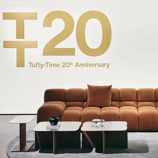 B&B Italia представляет новую модульную диванную систему Tufty-Time 20