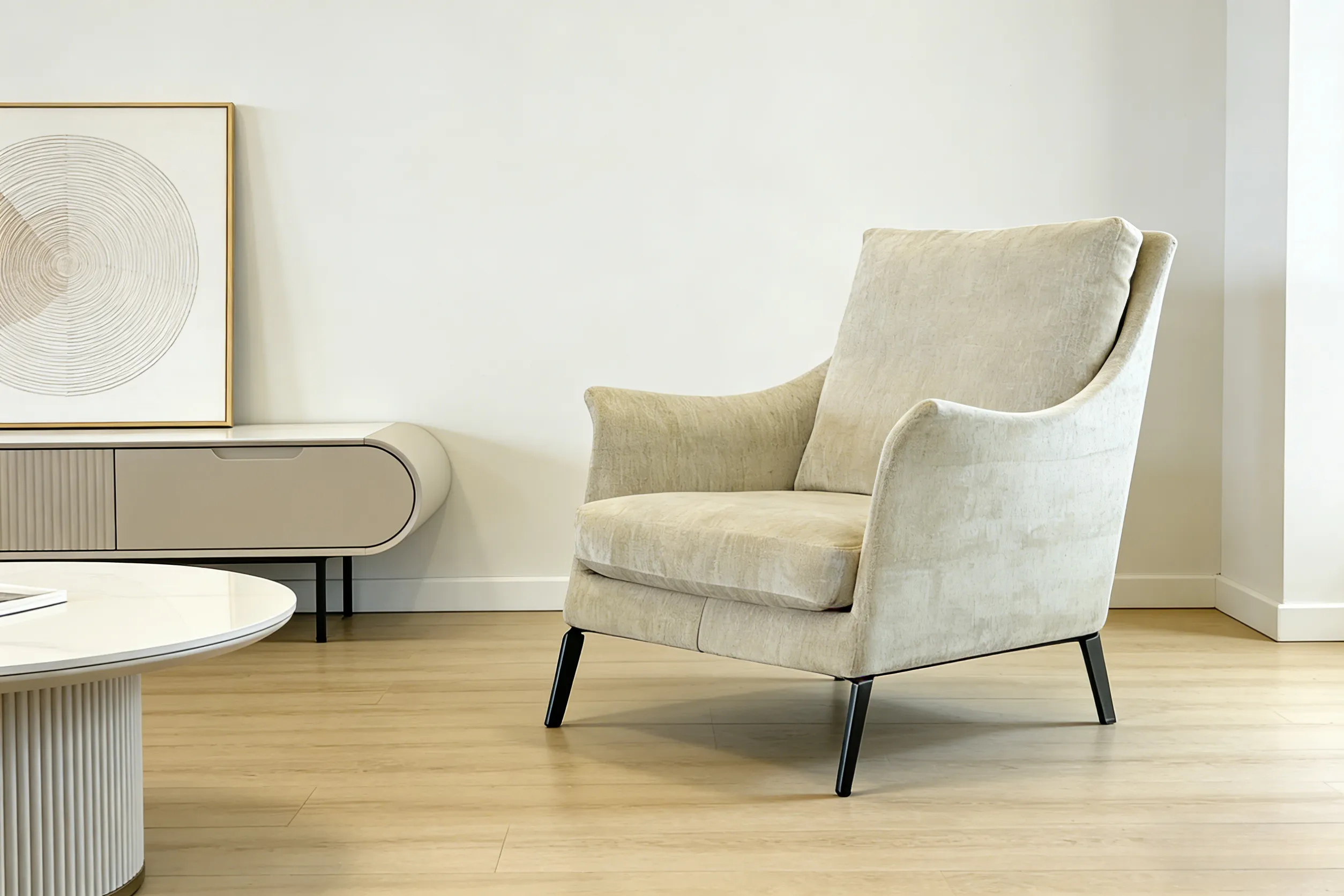 Кресло Boss Greige из ткани