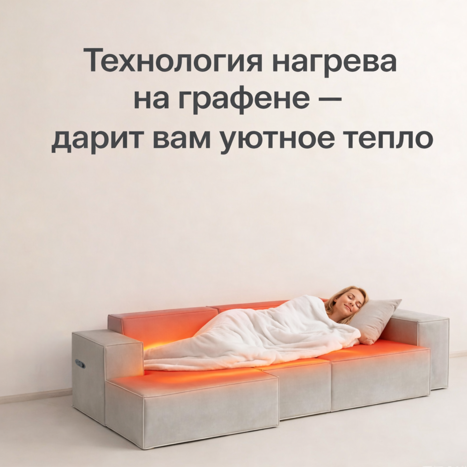 Диван-кровать с электроприводом Модульный диван-кровать