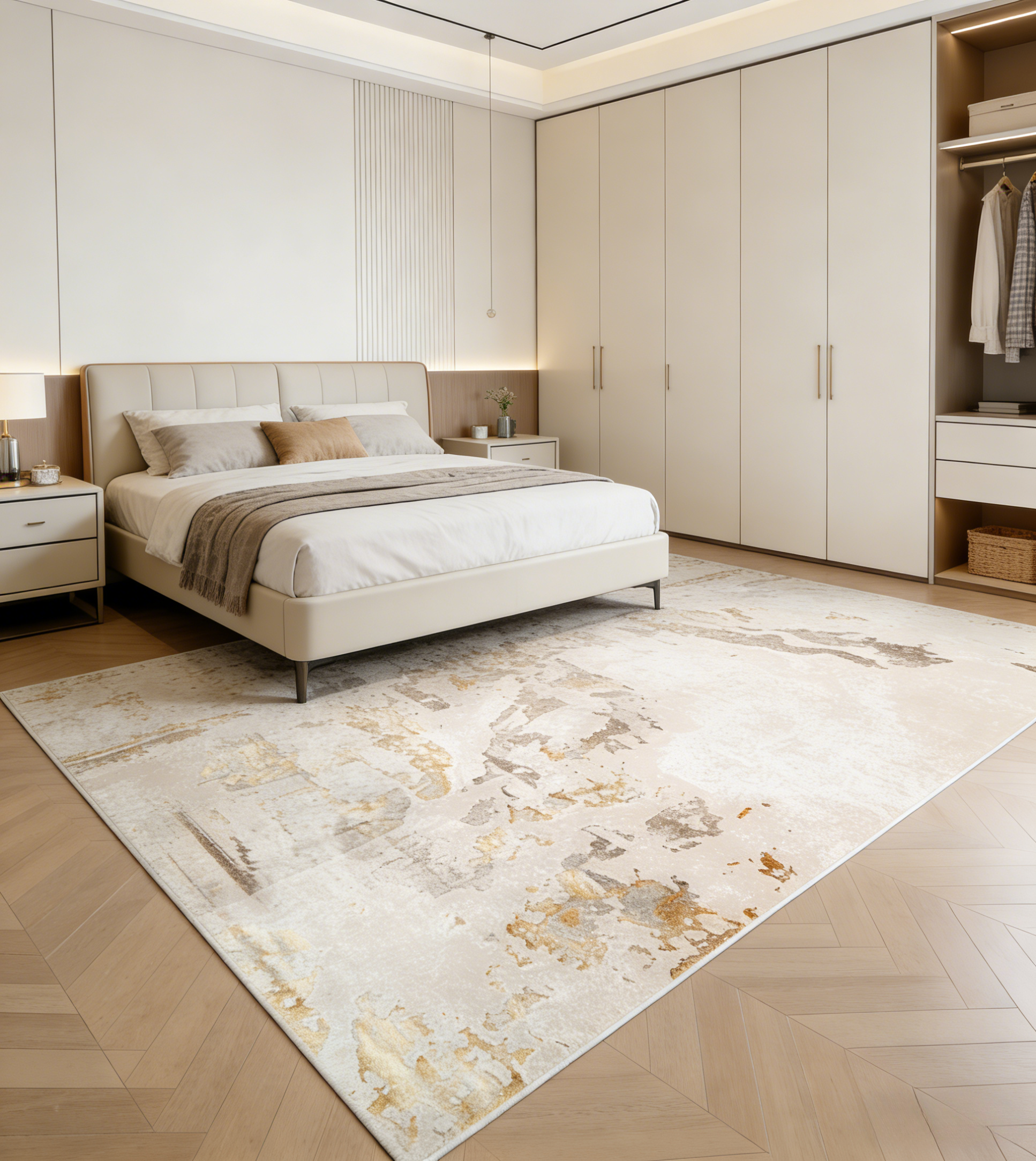 Ковер FARAZ – Турецкое современное абстрактное покрытие для вашего дома