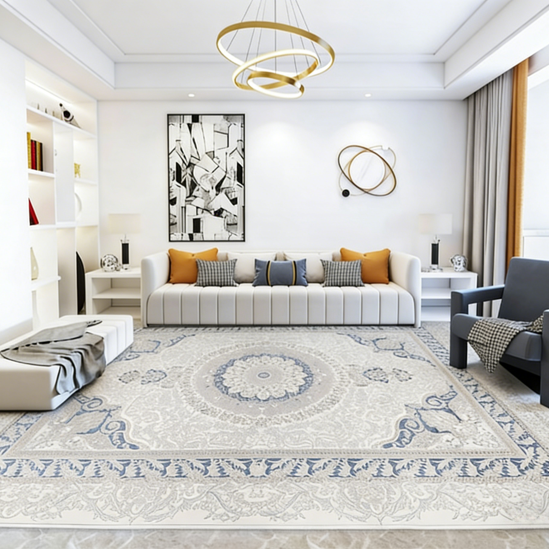 Турецкий ковер на реке