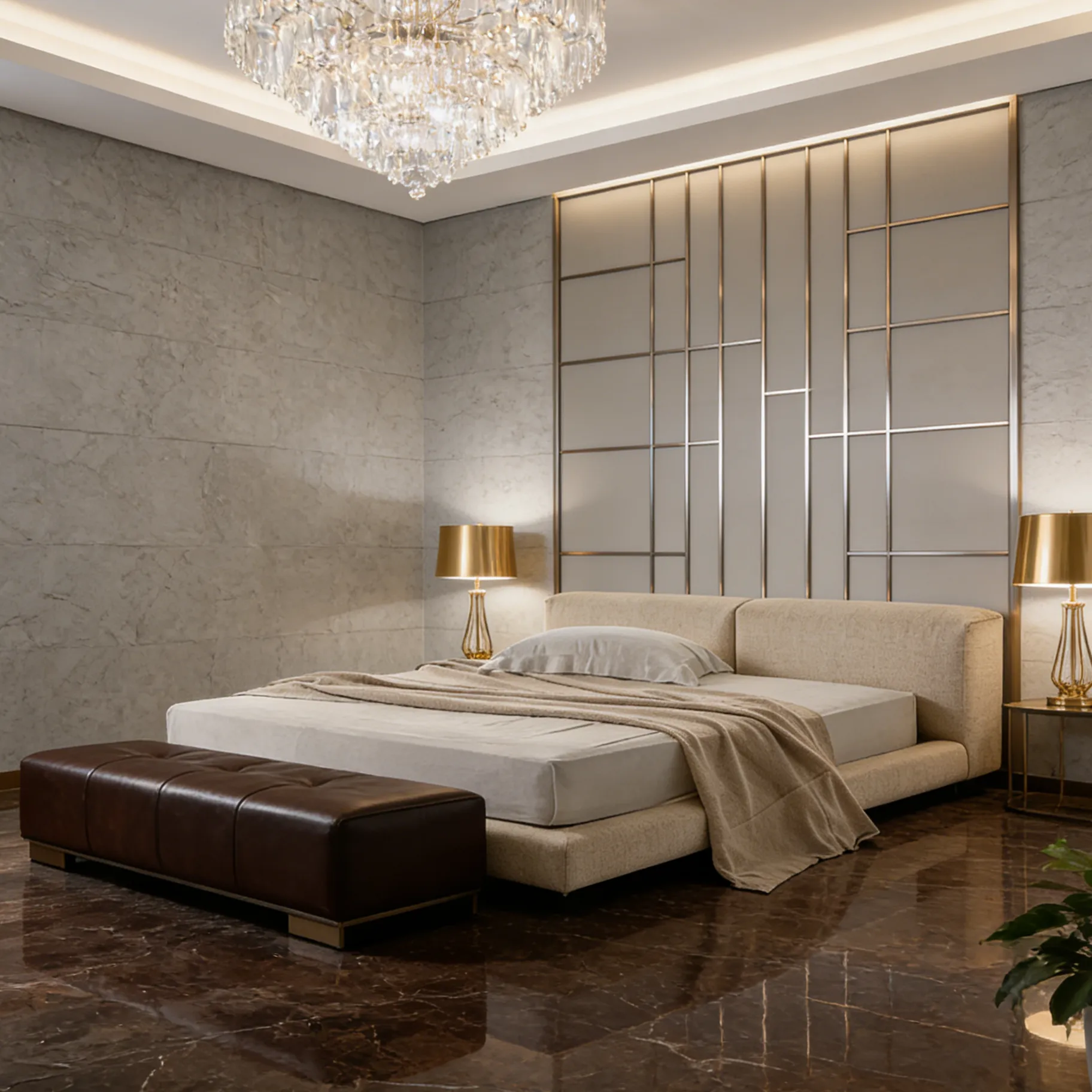 Мягкая кровать