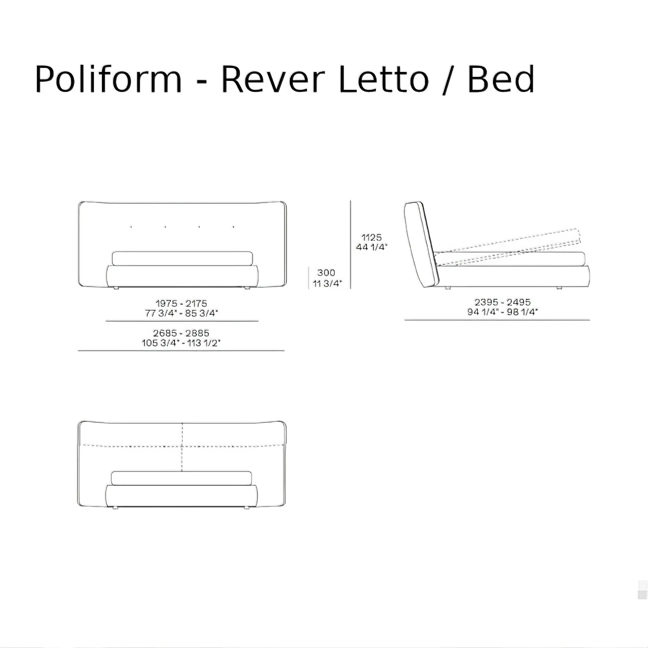 Ревер Кровать