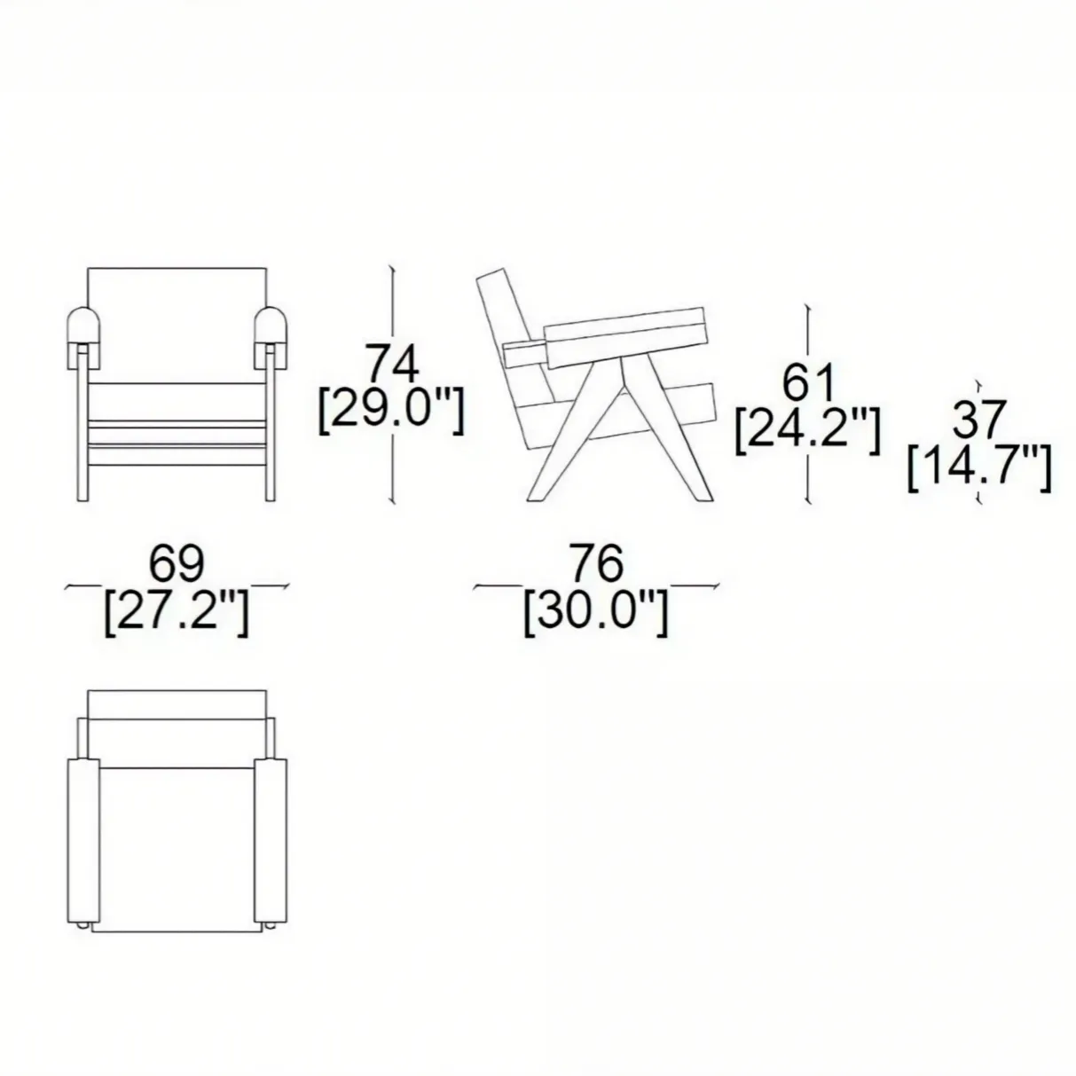 Капитолийский комплекс Мятно-зеленое кресло