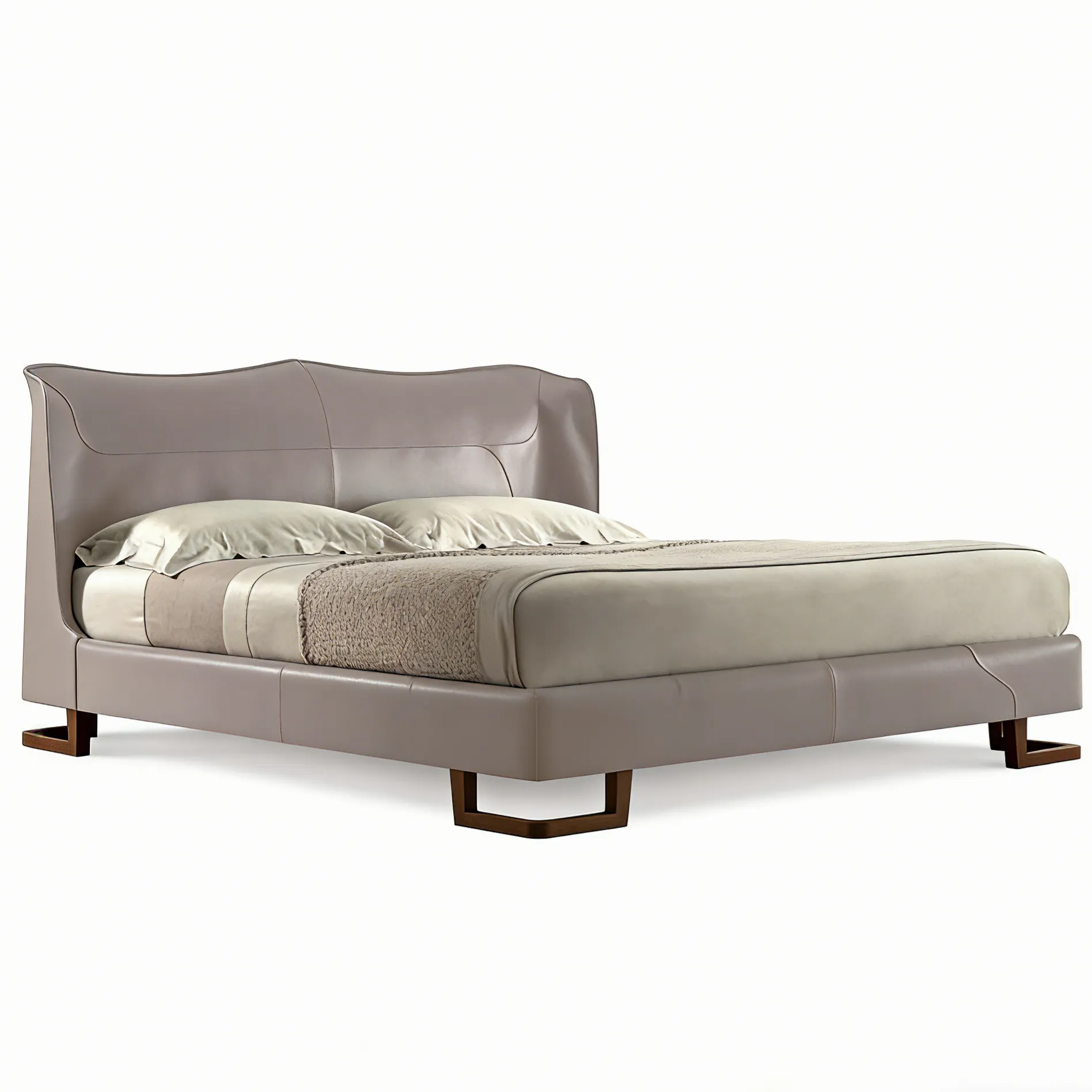 Кожаная Кровать