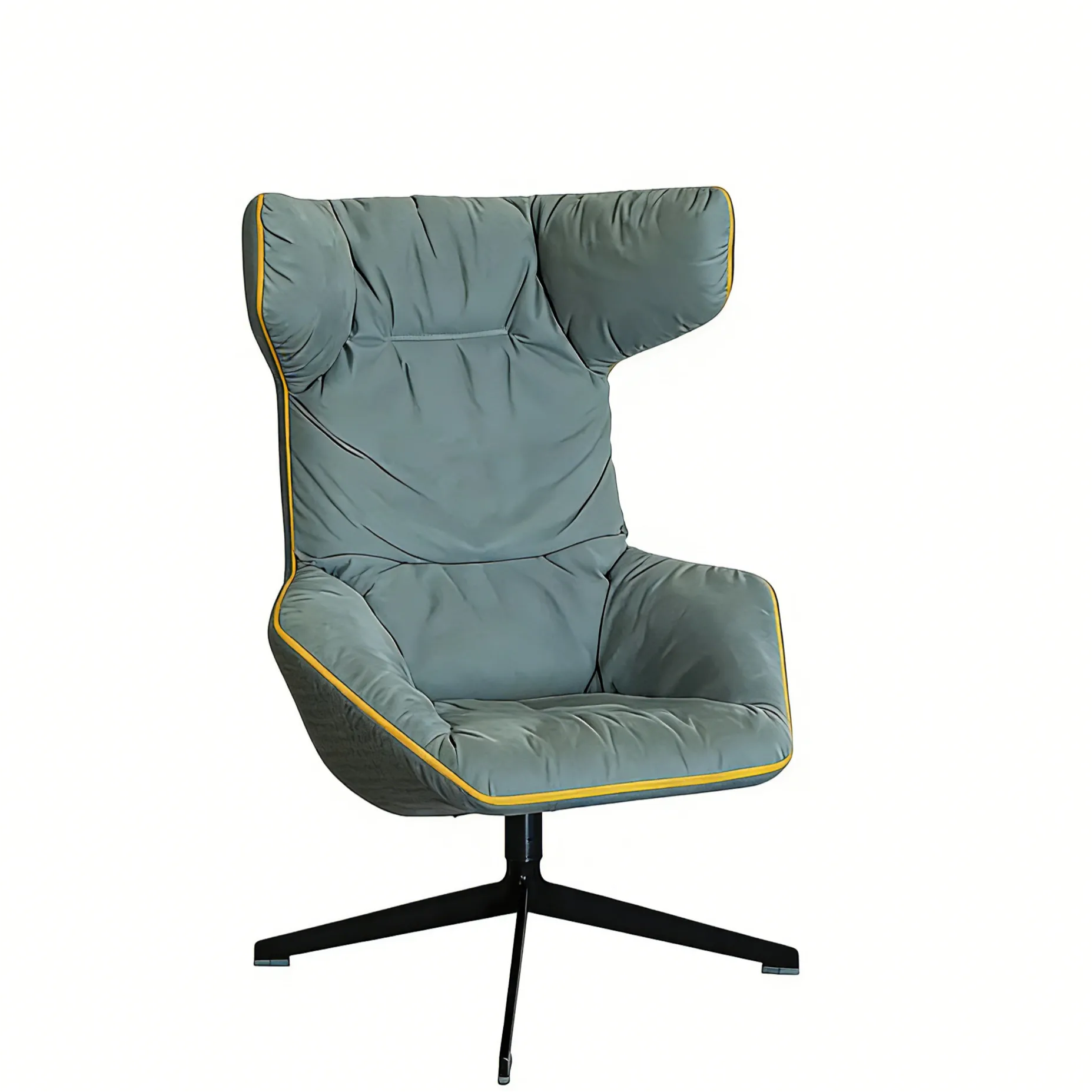 Возьмите линию на прогулку Кресло из серой ткани