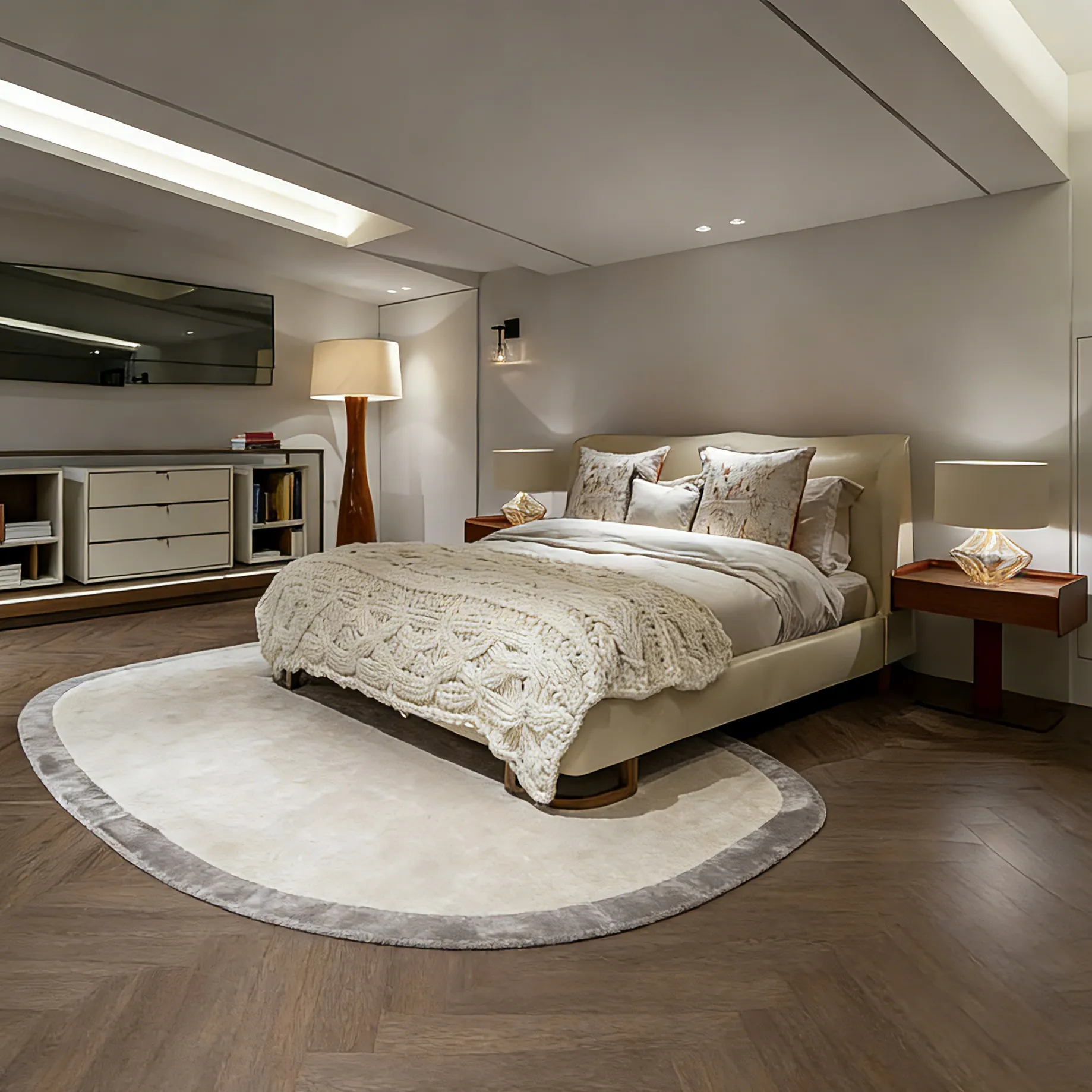 Кожаная Кровать