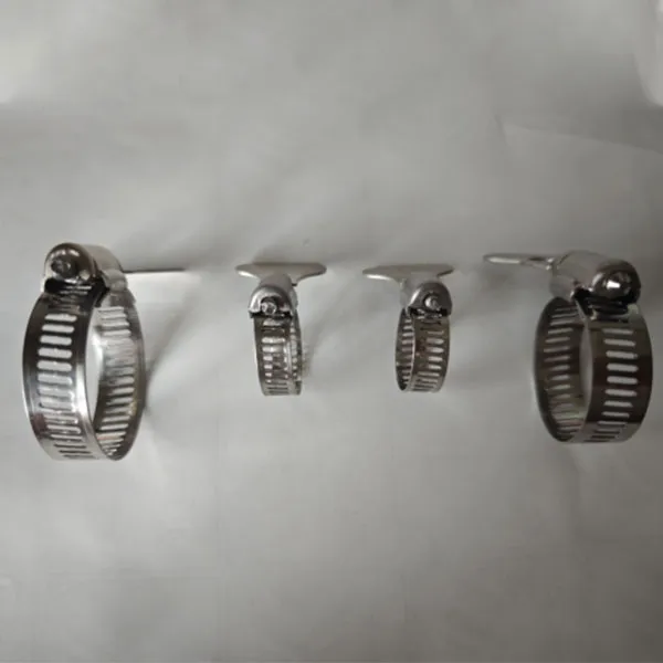 Американский полустальной хомут для шлангов с железной ручкой 201