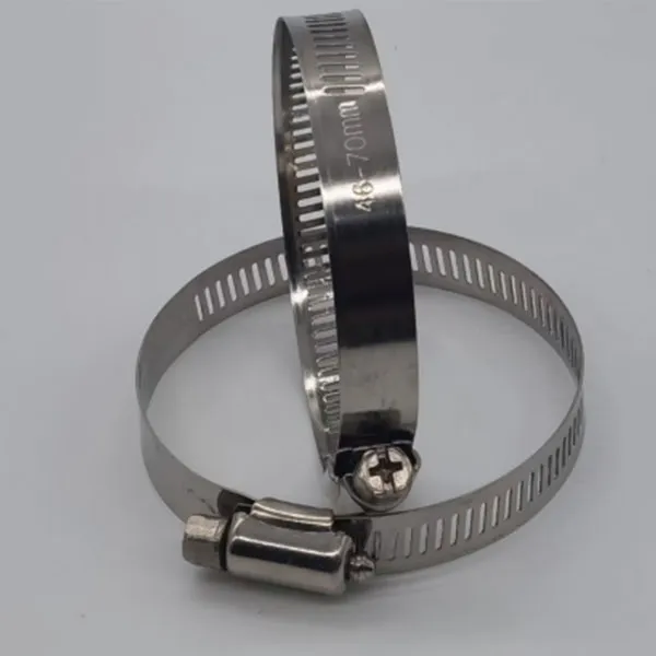 Американский полустальной хомут для шлангов шириной 8 мм, 10 мм и 12 мм