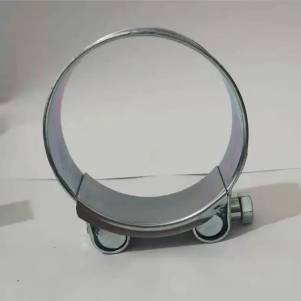 Европейский белоцинкованный хомут для шлангов