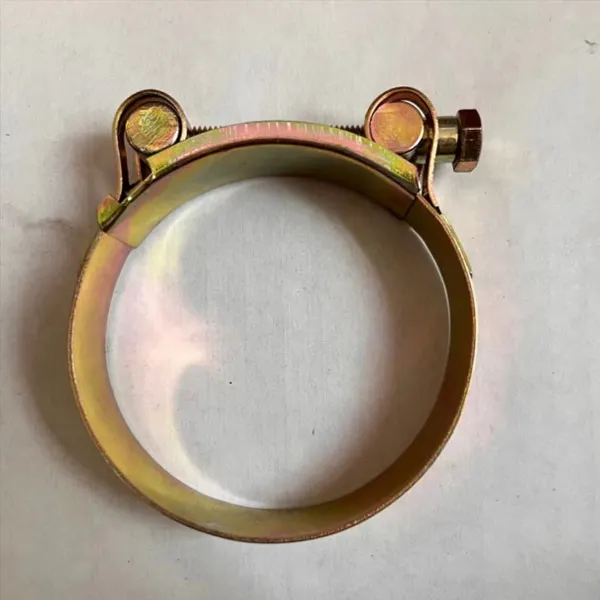 Европейский желтоцинкованный хомут для шлангов